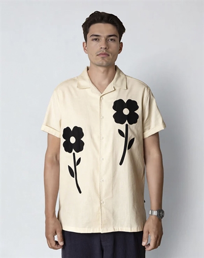 Clean Cut Copenhagen - Bowling Feliz Hemd - Ecru